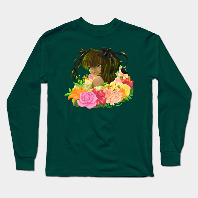 Long feast | Haruka Long Sleeve T-Shirt by hisameartwork